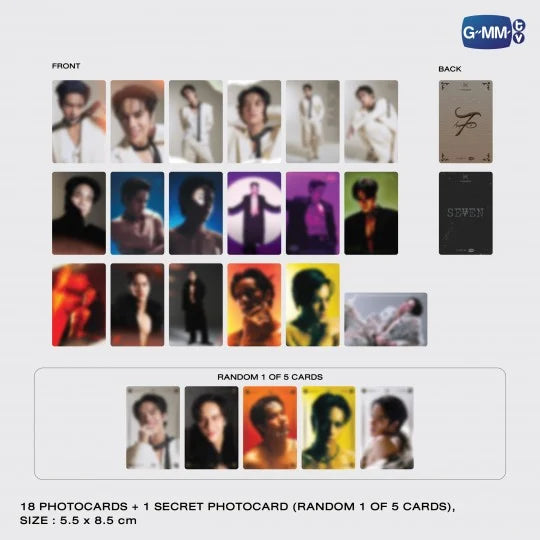 Preorder) Nanon Seven Card Set – PondPhuwinUSA