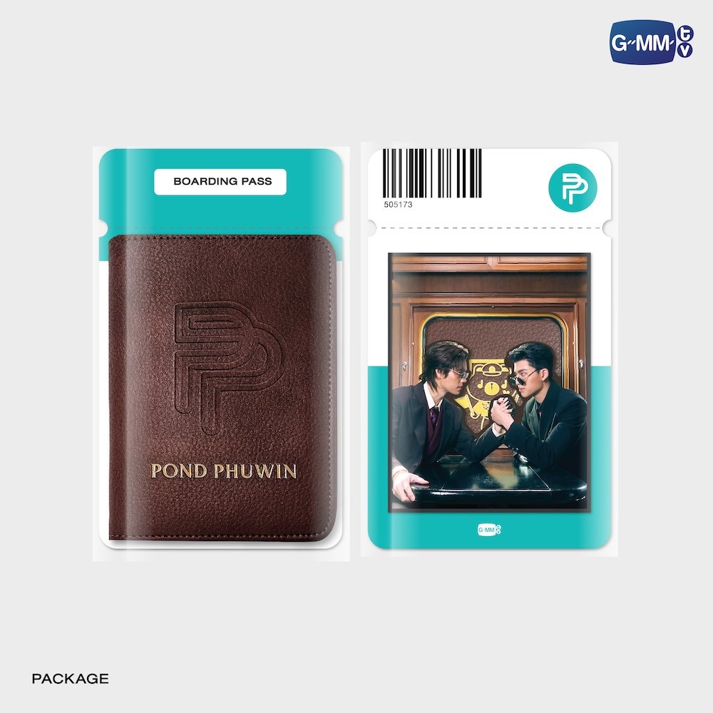 (Preorder) PondPhuwin Leather Passport Cover