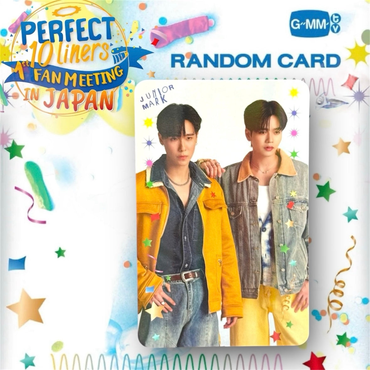 JuniorMark Photocard | Perfect 10 Liners Japan Series