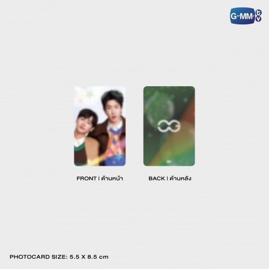 Babii Acrylic Clip Stand with Photocard