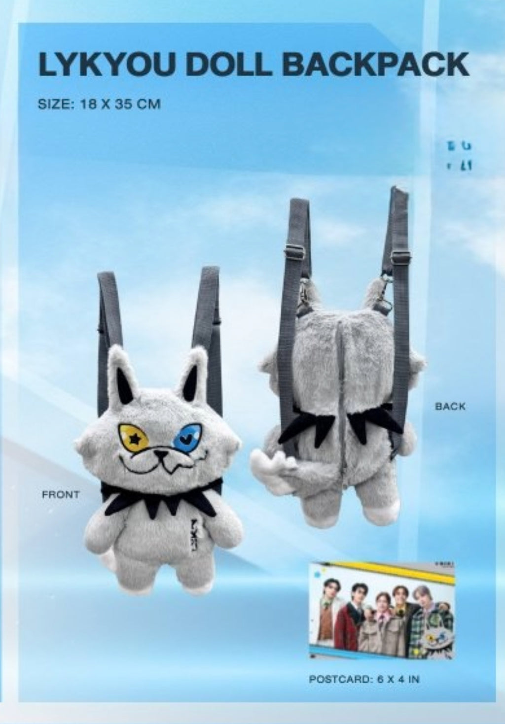 Lykyou Doll Backpack