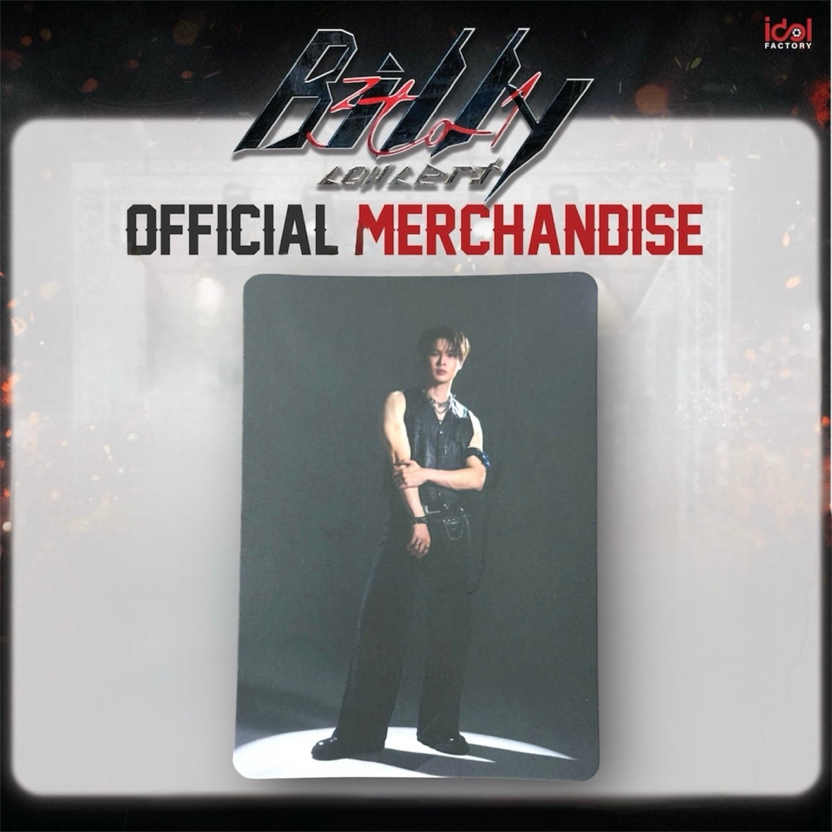 Billy 3 to 1 Photocard