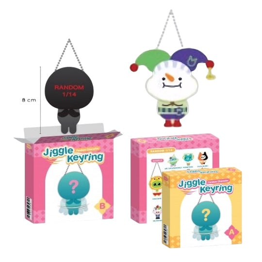 Momo Jiggle Keychain