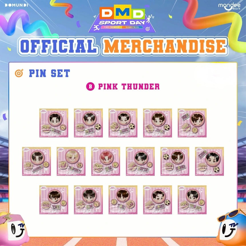 (Preorder) Domundi Sports Day Pin Set
