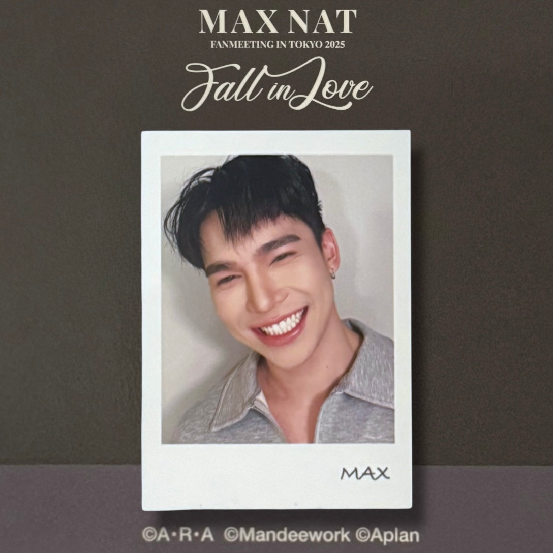 Max Falling in Love Photocard