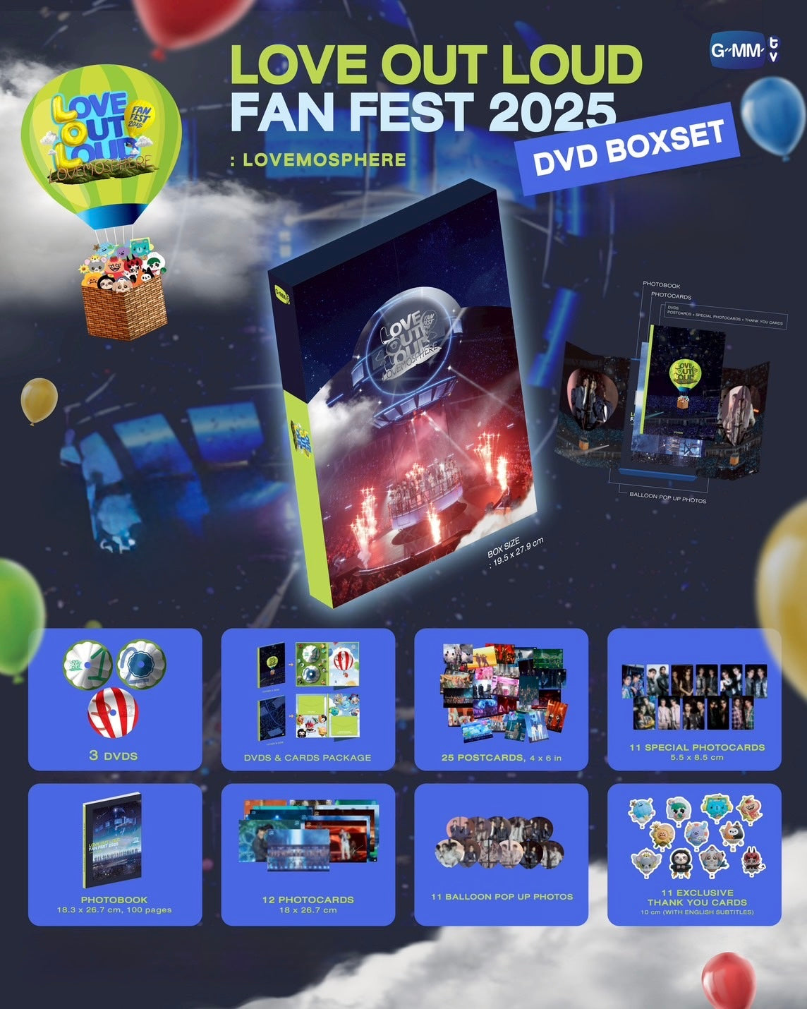 Love Out Loud Fan Fest 2025 : LOVEMOSPHERE Boxset