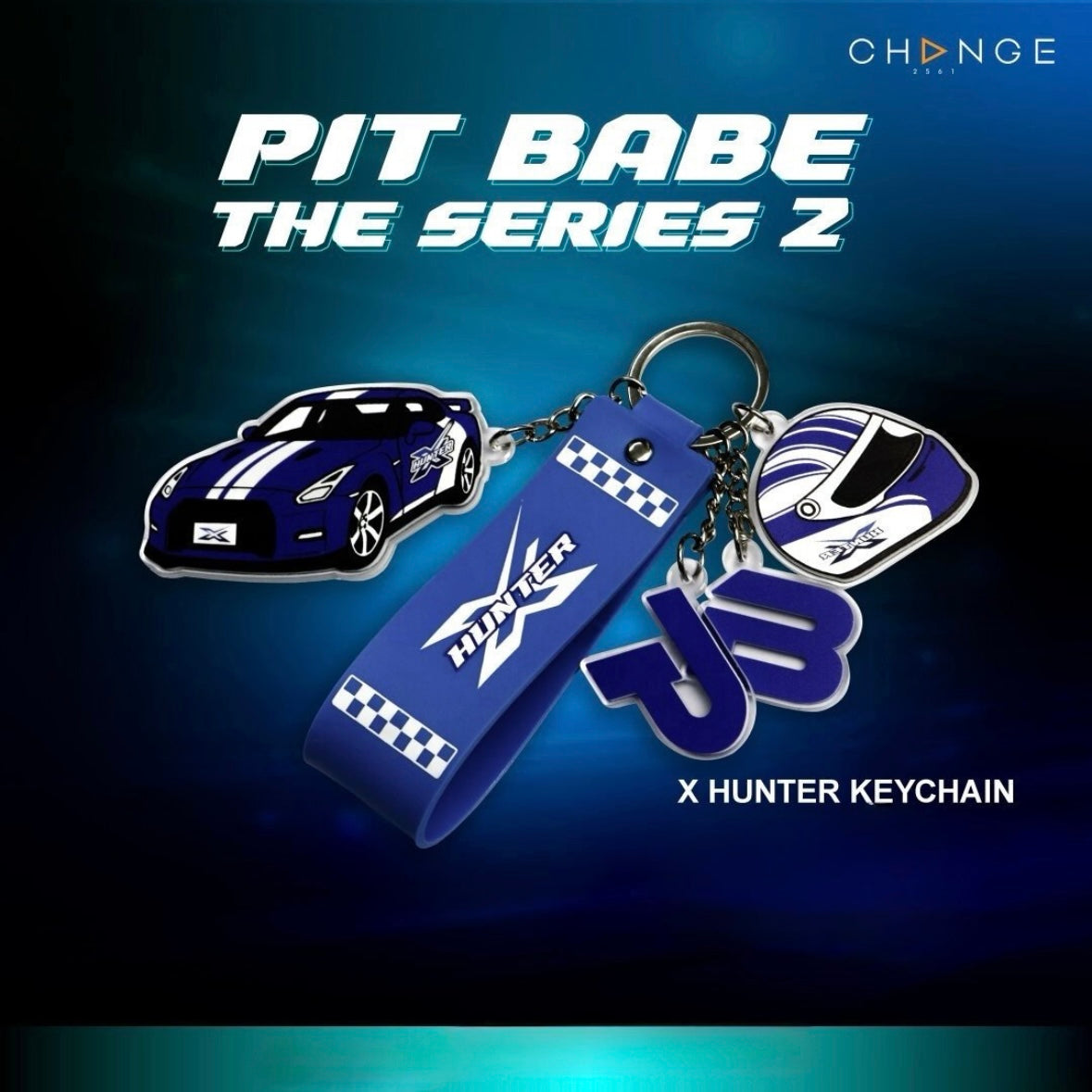 Pitbabe X Hunter Keychain