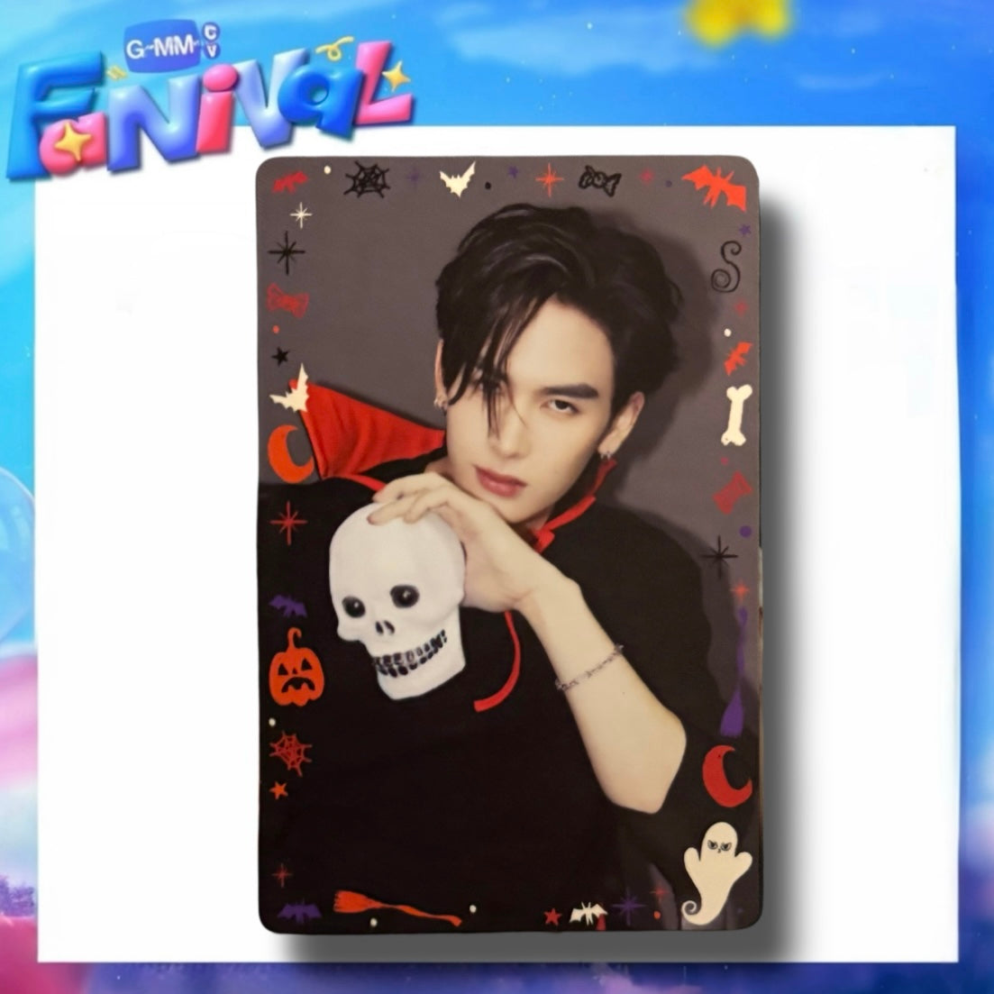 Santa Too Cute to Spook Photocard