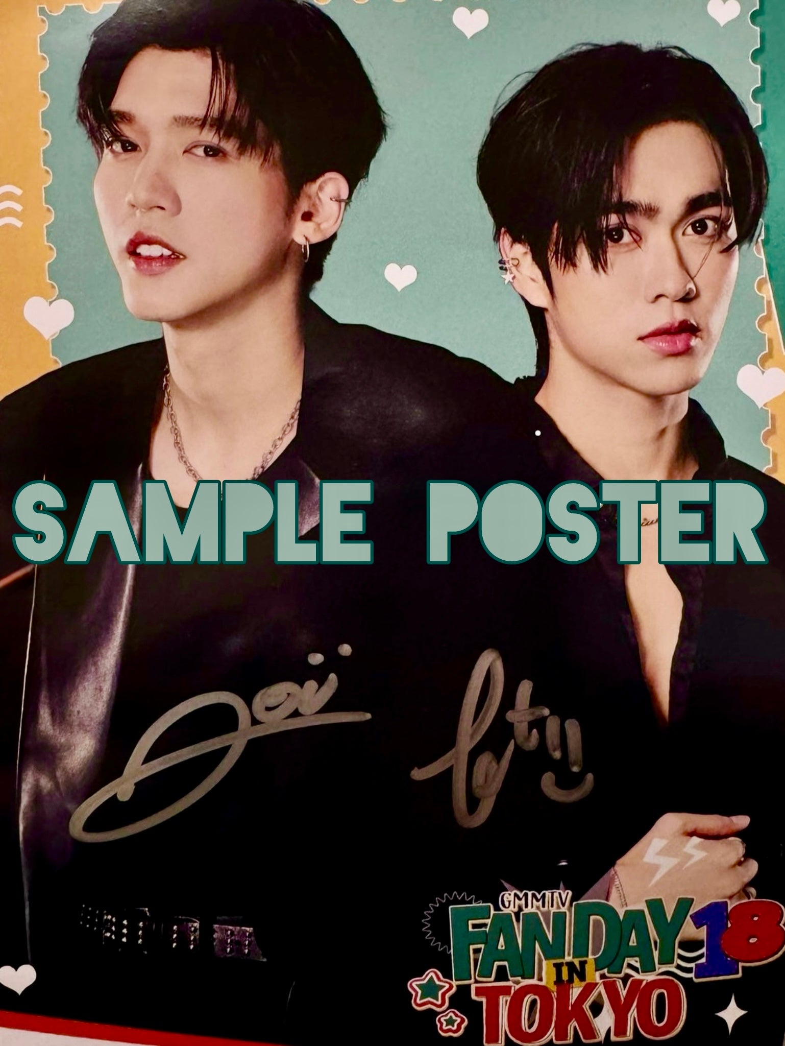 (Awaiting Stock) AouBoom Fanday 18 Signed Poster