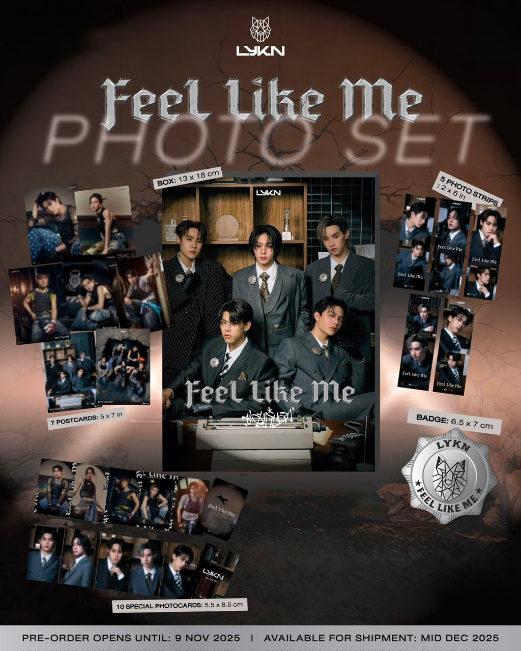 (Preorder) LYKN Feel Like Me Photoset