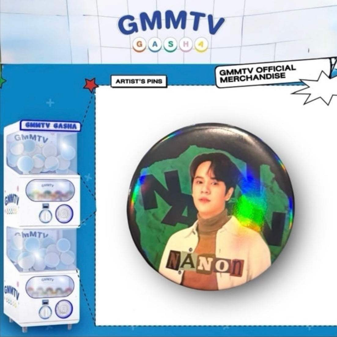 Nanon Gasha | Button Series