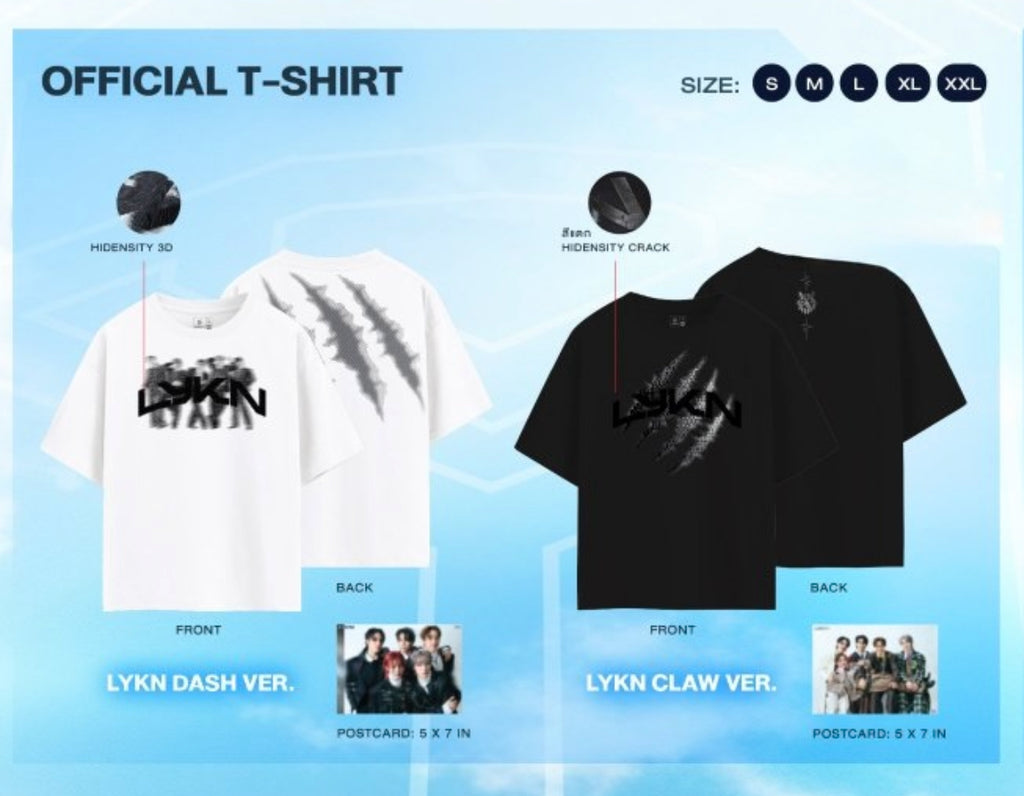 (Preorder) LYKN Dusk & Dawn Concert T-shirt