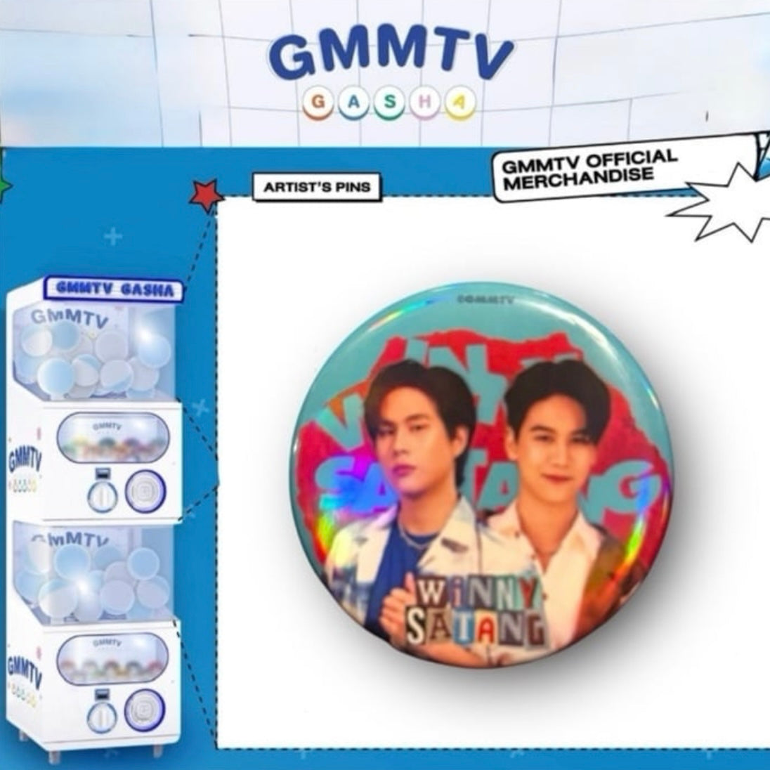 WinnySatang Gasha | Button Series