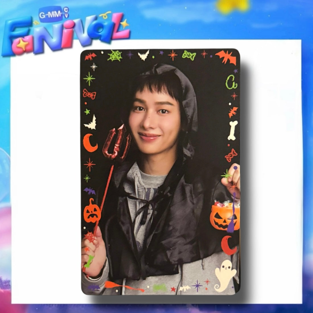 Gun Too Cute to Spook Photocard