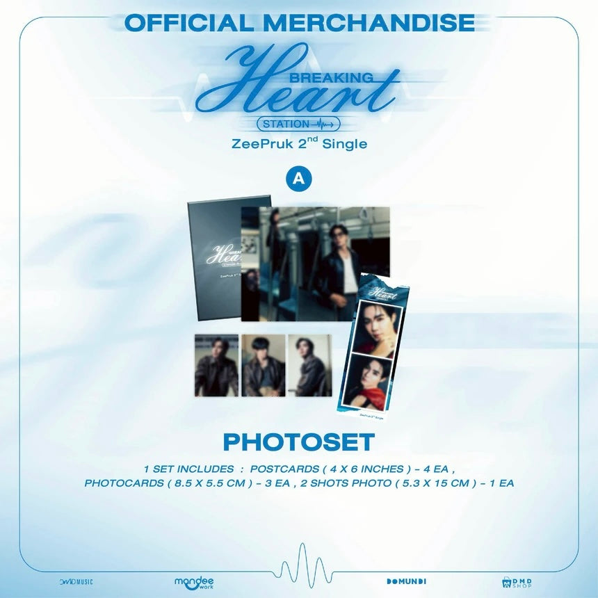 (Preorder) Zee Breaking Heart Station Photoset A