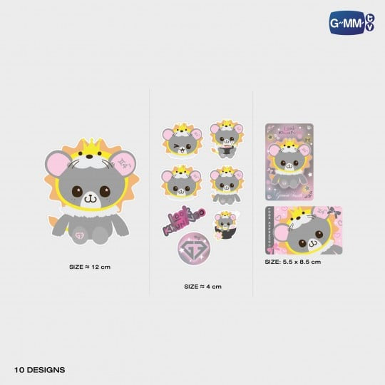 (Preorder) LOOK KHUNNOO Sticker Set