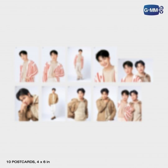 (Preorder) KristSingto Postcard Set with Frame