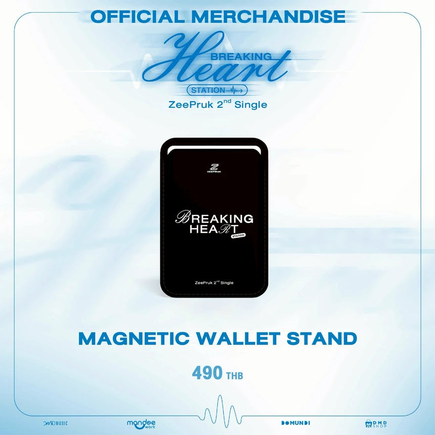 (Preorder) Zee Breaking Heart Station Magnetic Wallet