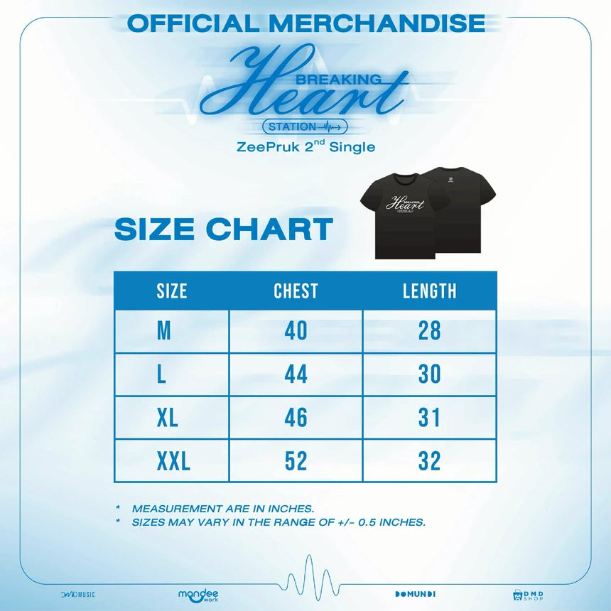 (Preorder) Zee Breaking Heart Station Tshirt