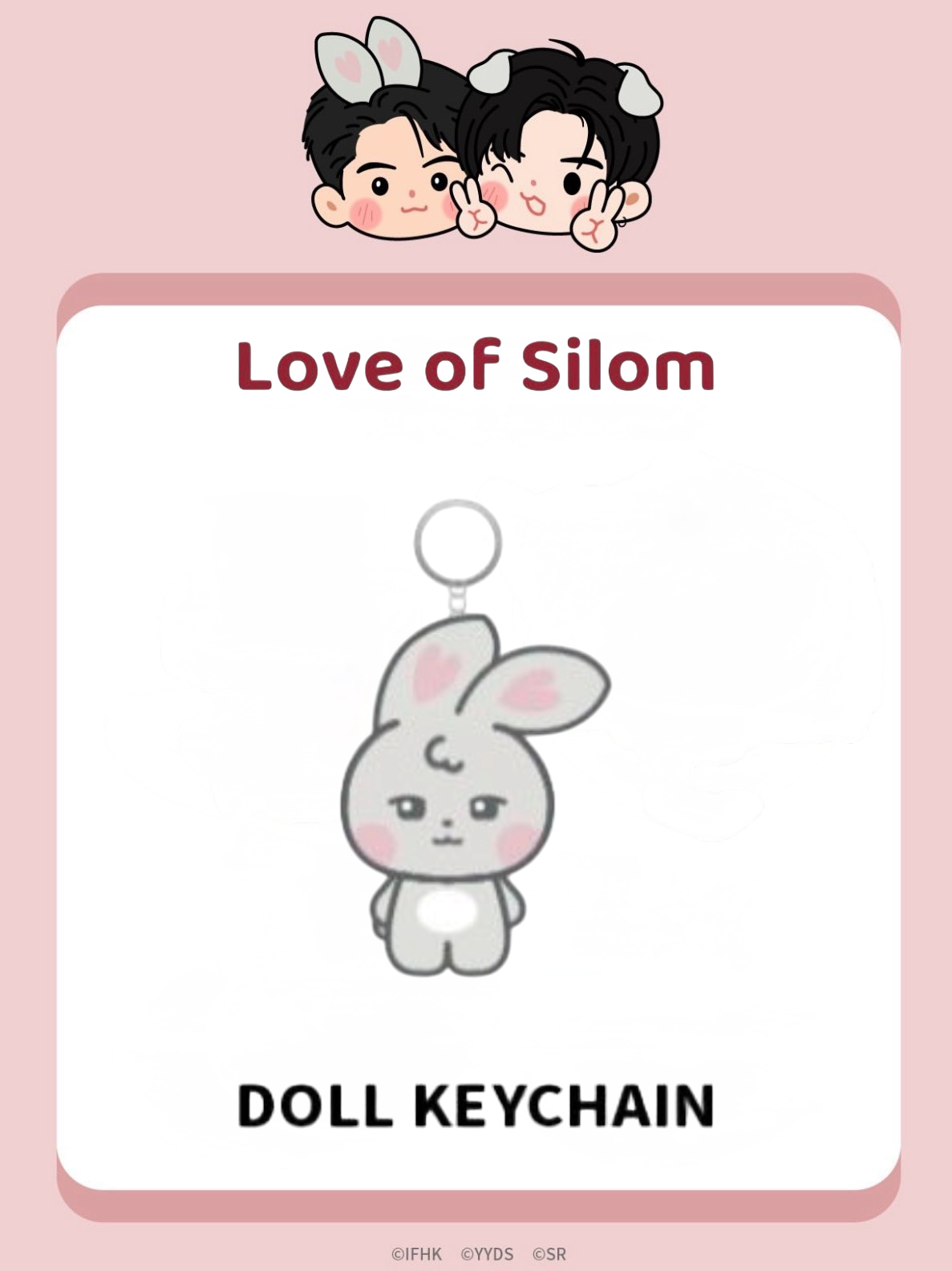 Wayu Love of Silom Doll Keychain