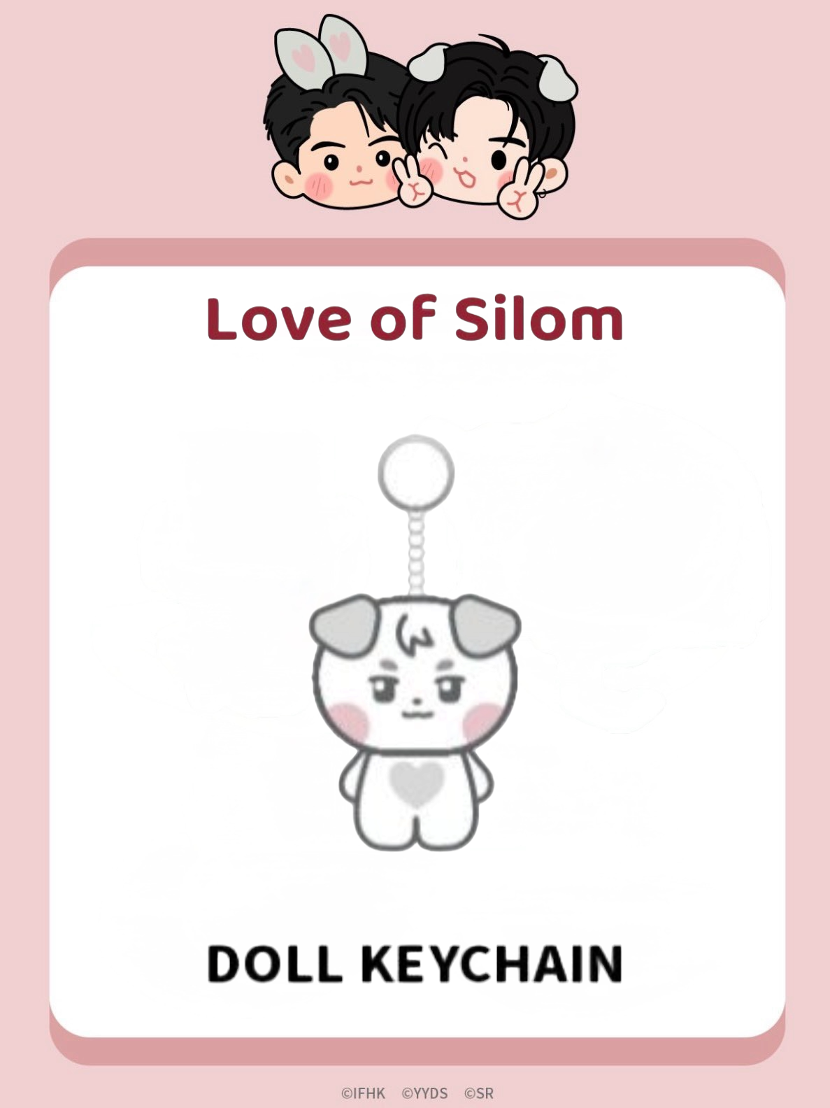 Krit Love of Silom Doll Keychain
