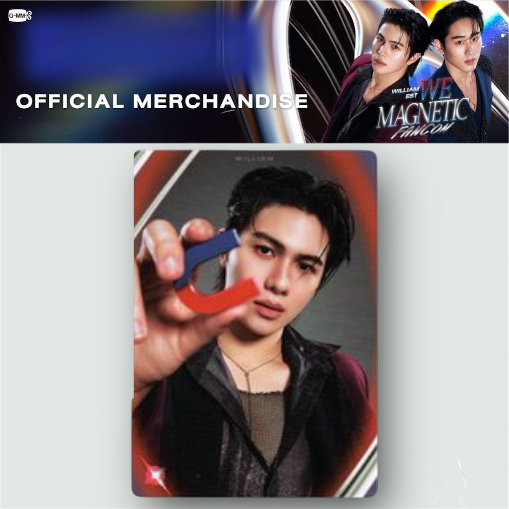 William Photocard | We Magnetic Series