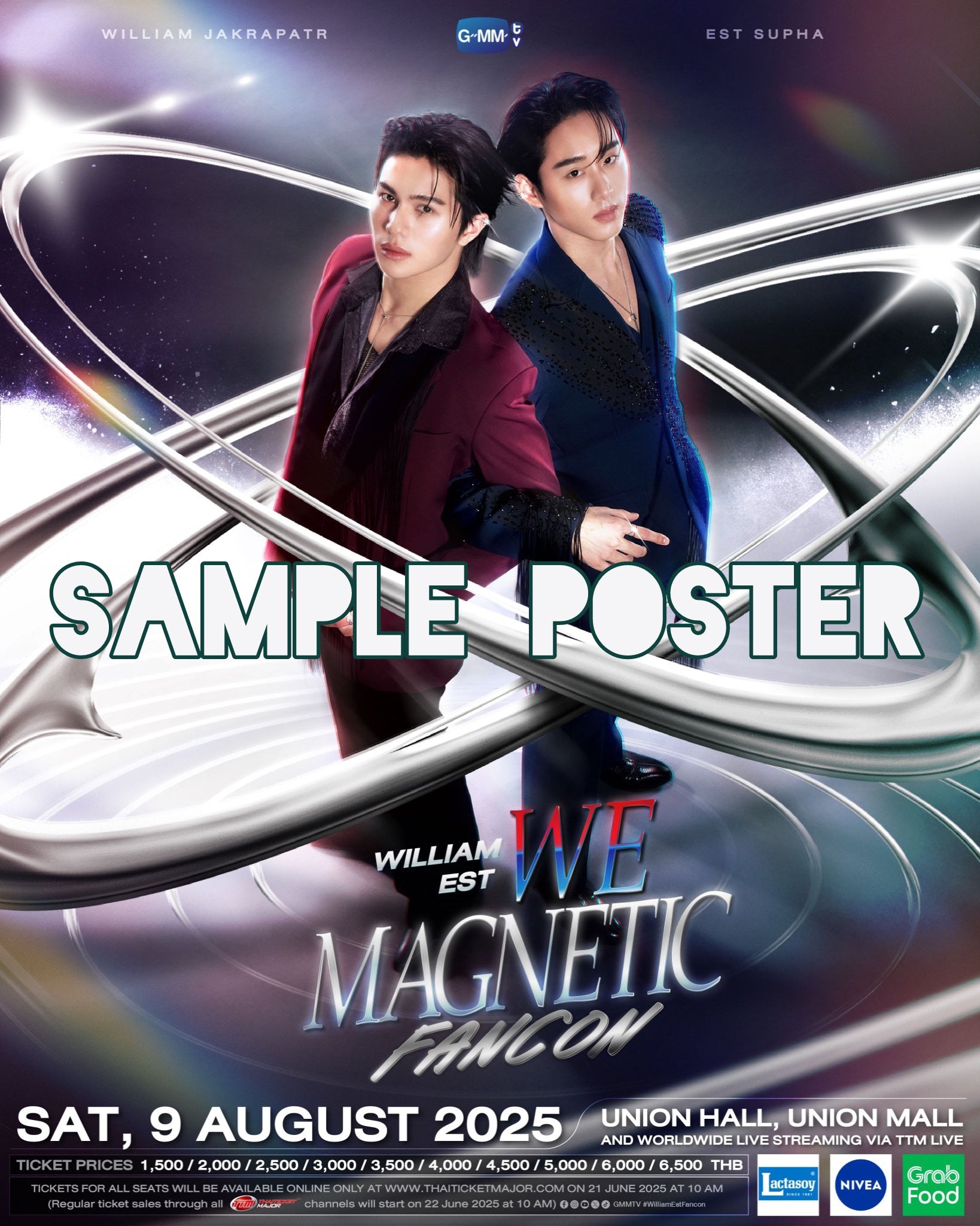 (Awaiting Stock) WilliamEst We Magnetic Signed Poster