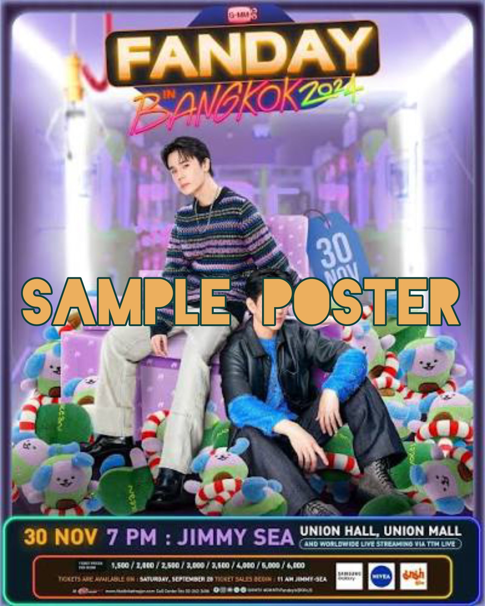 (Awaiting Stock) JimmySea Fanday 2024 Signed Poster