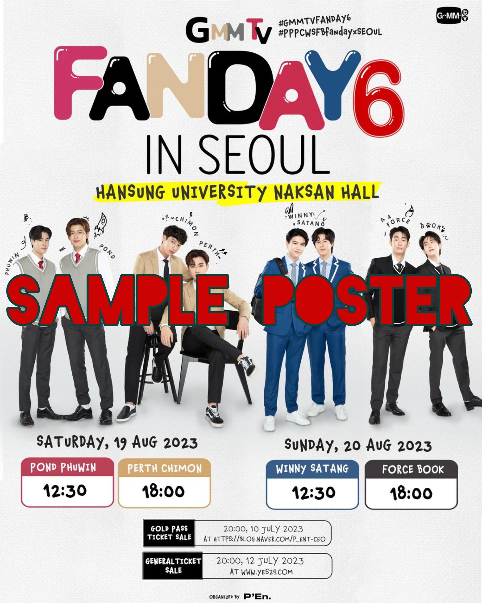 ForceBook Fanday 6 Signed Poster